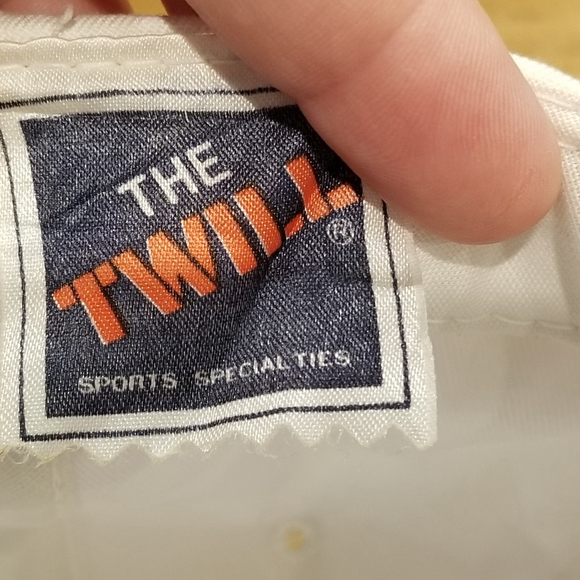 Vintage NFL Shield Hat Snapback Sport Specialties Twill White Logo Ref Logo - Picture 9 of 10